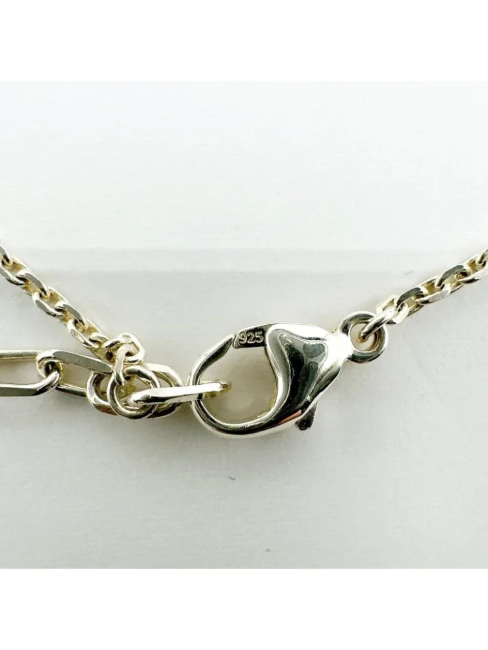Louis Vuitton Necklace LV Cube Silver